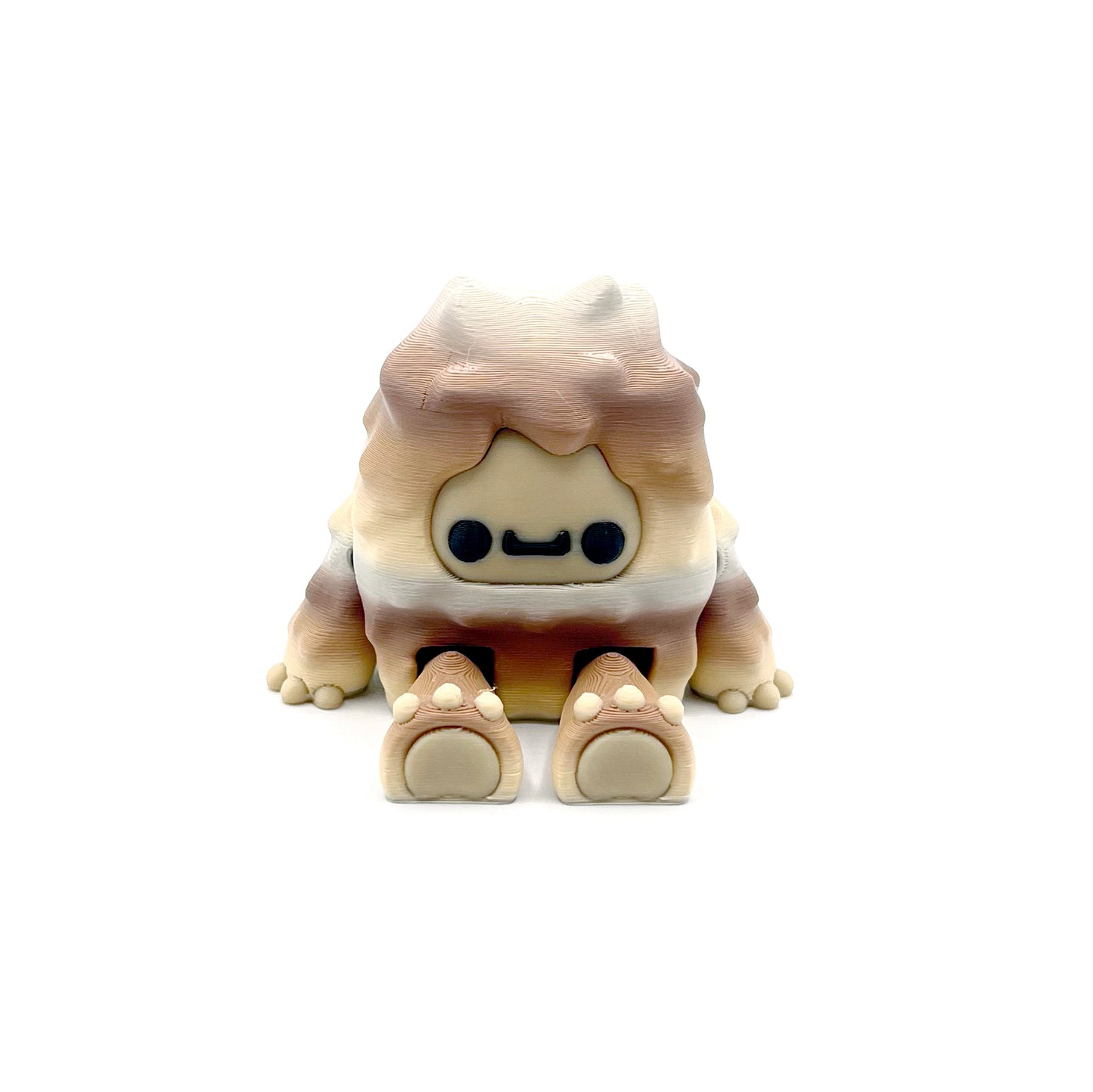 Flurryfoot & Bigfoot Desk Pals – Cute 3D Printed Cryptid Collectibles & Desk Fidget Toys