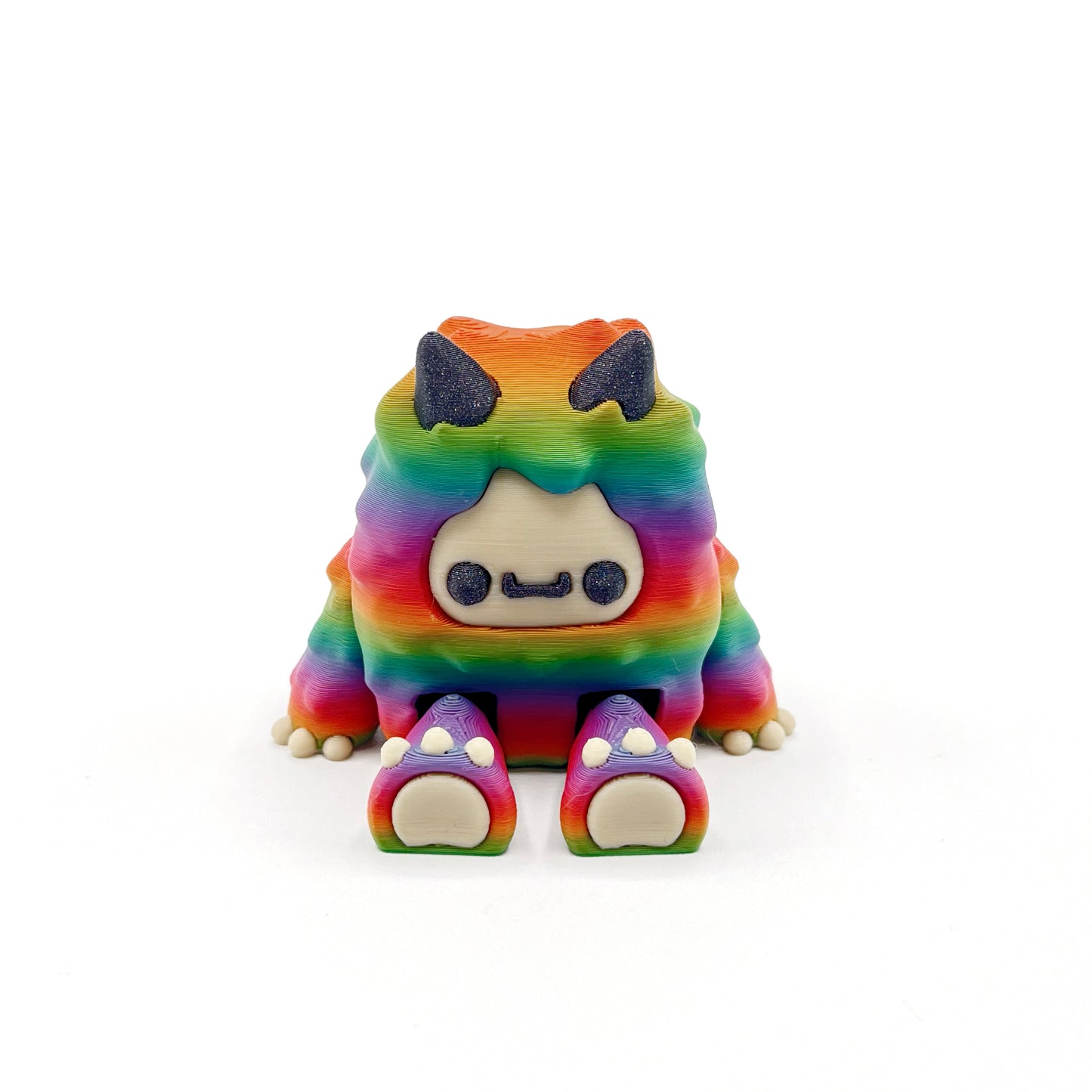 Flurryfoot & Bigfoot Desk Pals – Cute 3D Printed Cryptid Collectibles & Desk Fidget Toys