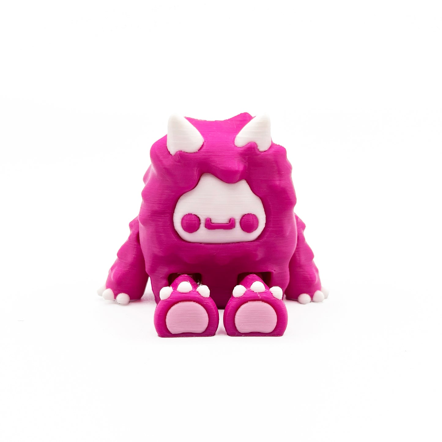 MINI Flurryfoot & Bigfoot Desk Pal – 3D Printed Articulated Cryptid Fidget Toy | Cute Mini Collectible