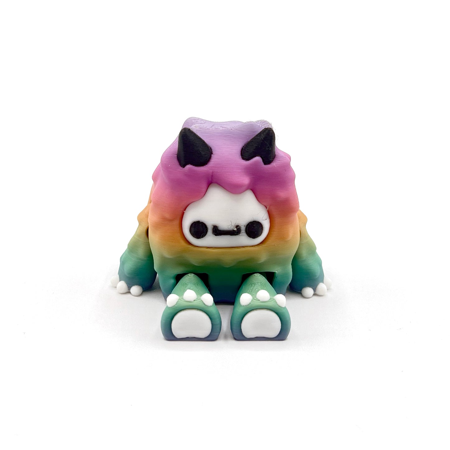MINI Flurryfoot & Bigfoot Desk Pal – 3D Printed Articulated Cryptid Fidget Toy | Cute Mini Collectible