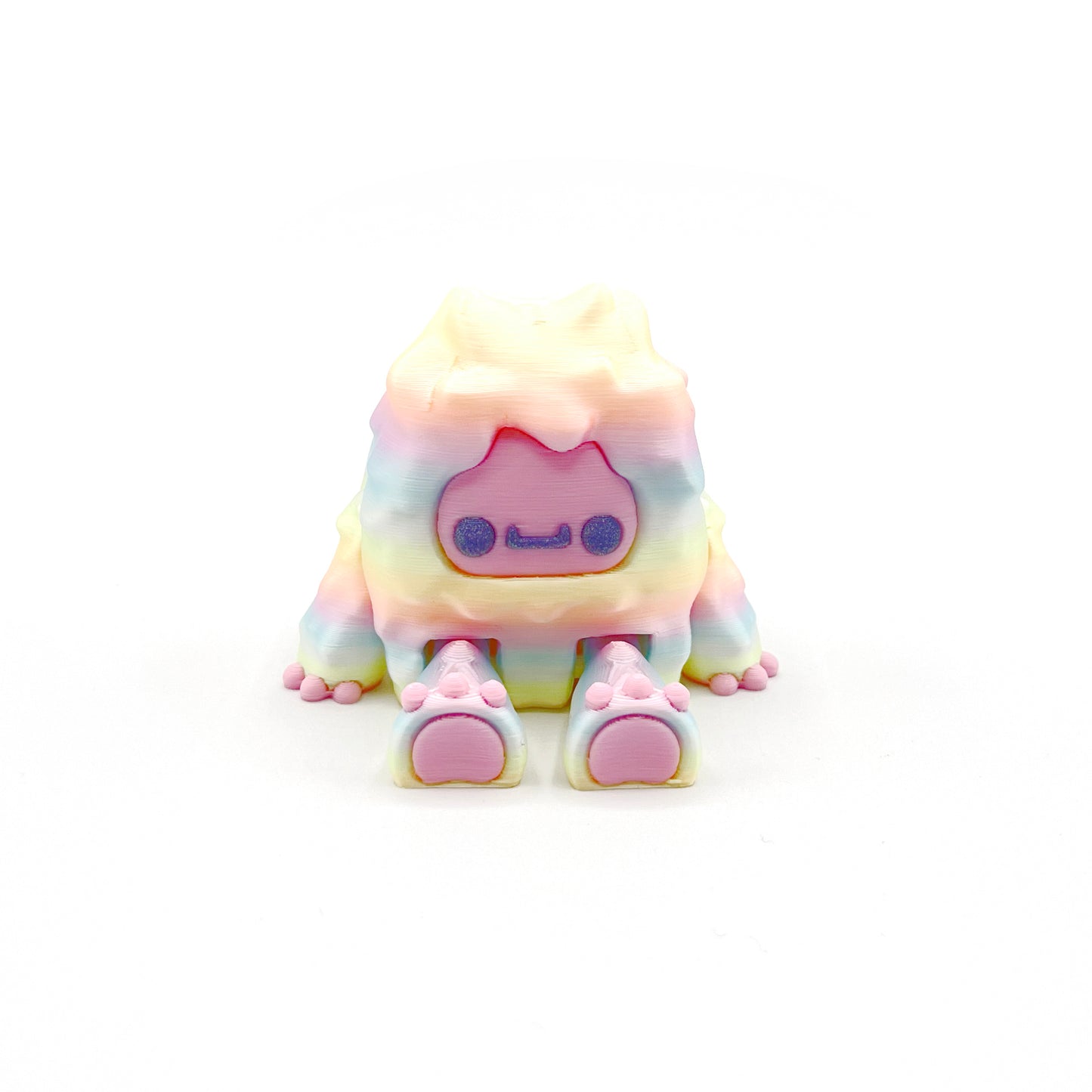 Flurryfoot & Bigfoot Desk Pals – Cute 3D Printed Cryptid Collectibles & Desk Fidget Toys
