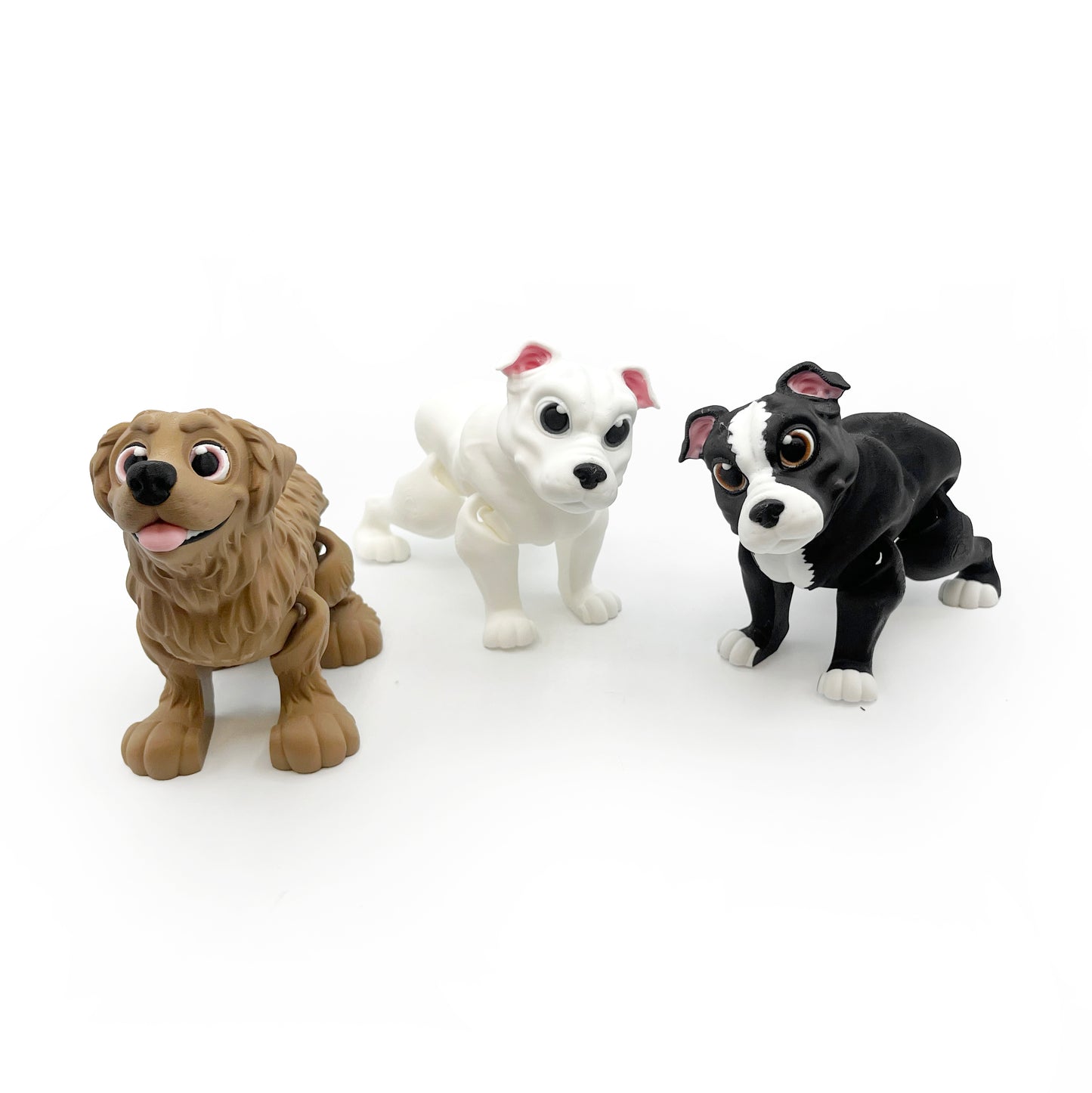 GIANT Paw Pals Shelf Pals – Oversized 3D Printed Cat & Dog Figures | Large Pet Lover Desk Collectibles