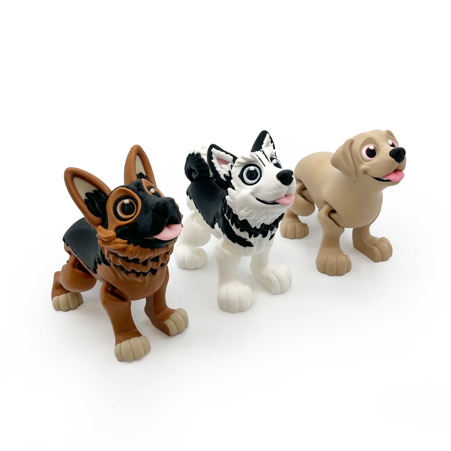 GIANT Paw Pals Shelf Pals – Oversized 3D Printed Cat & Dog Figures | Large Pet Lover Desk Collectibles
