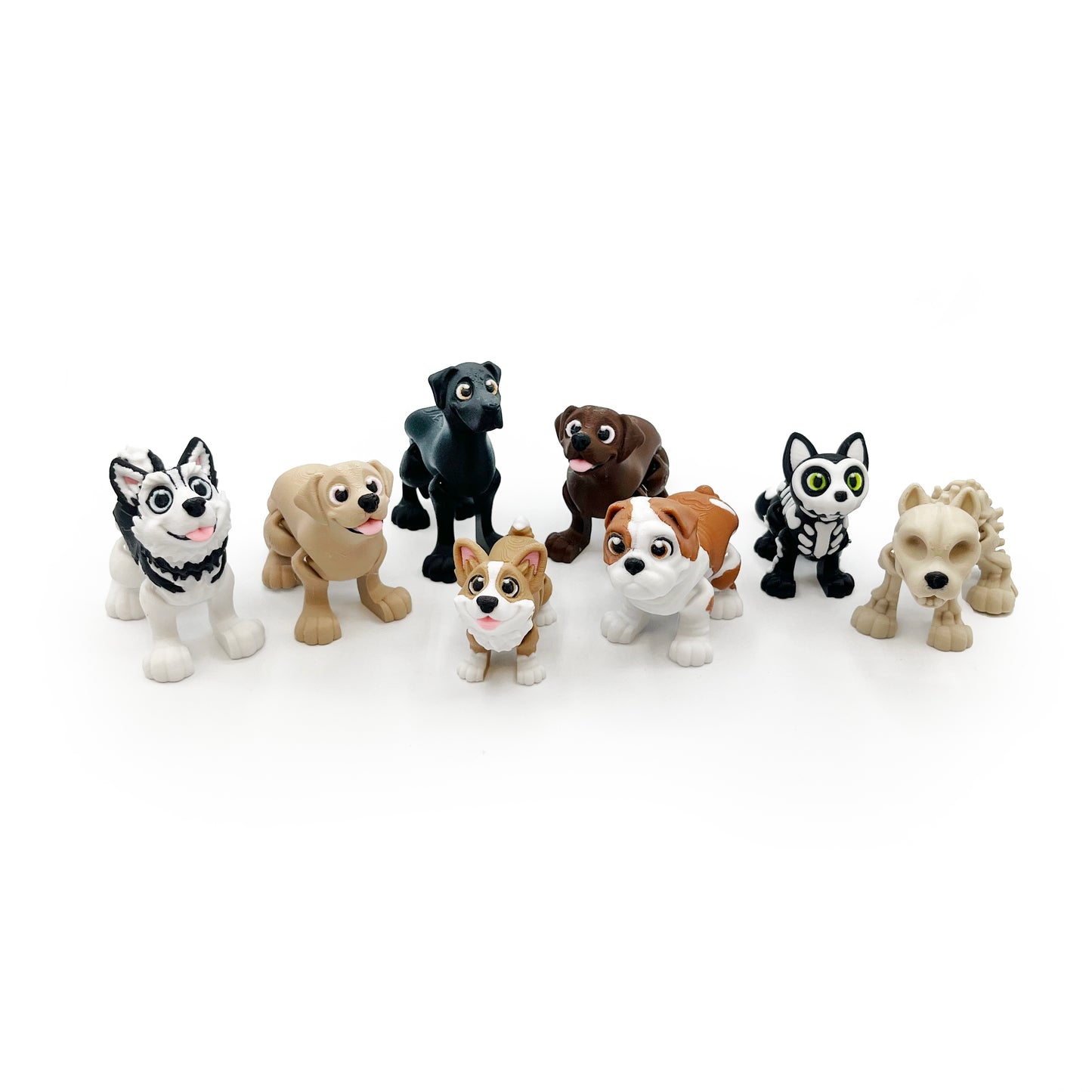 Paw Pals Desk Pal – Collectible 3D Printed Cat & Dog Articulated Figures for Pet Lovers