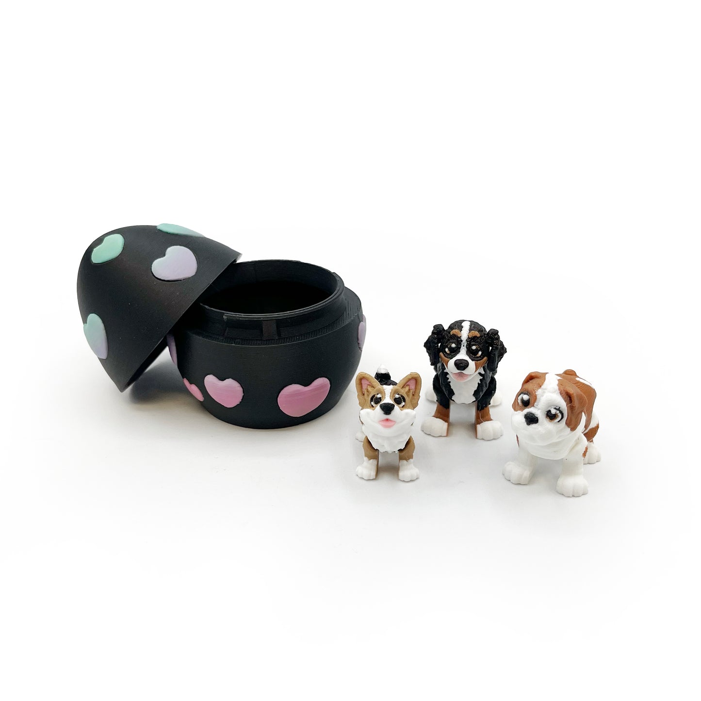 Puppy Love Micro Pack – Hand-Picked 3D Printed Micro Dog Figures | Cute Micro Collectibles