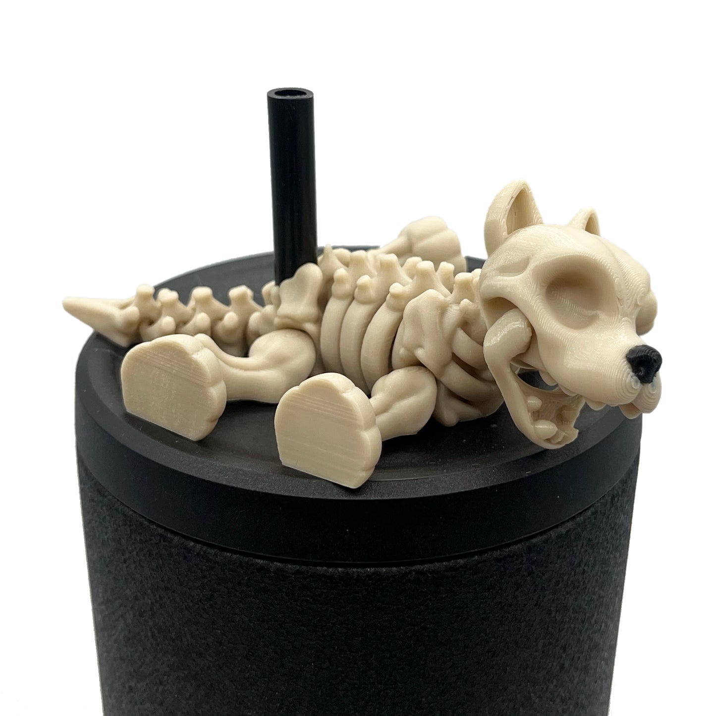 Paw Pals Sip Sidekicks – 3D Printed Dog & Cat Straw Toppers for Tumblers | Pet Lover Tumbler Accessories