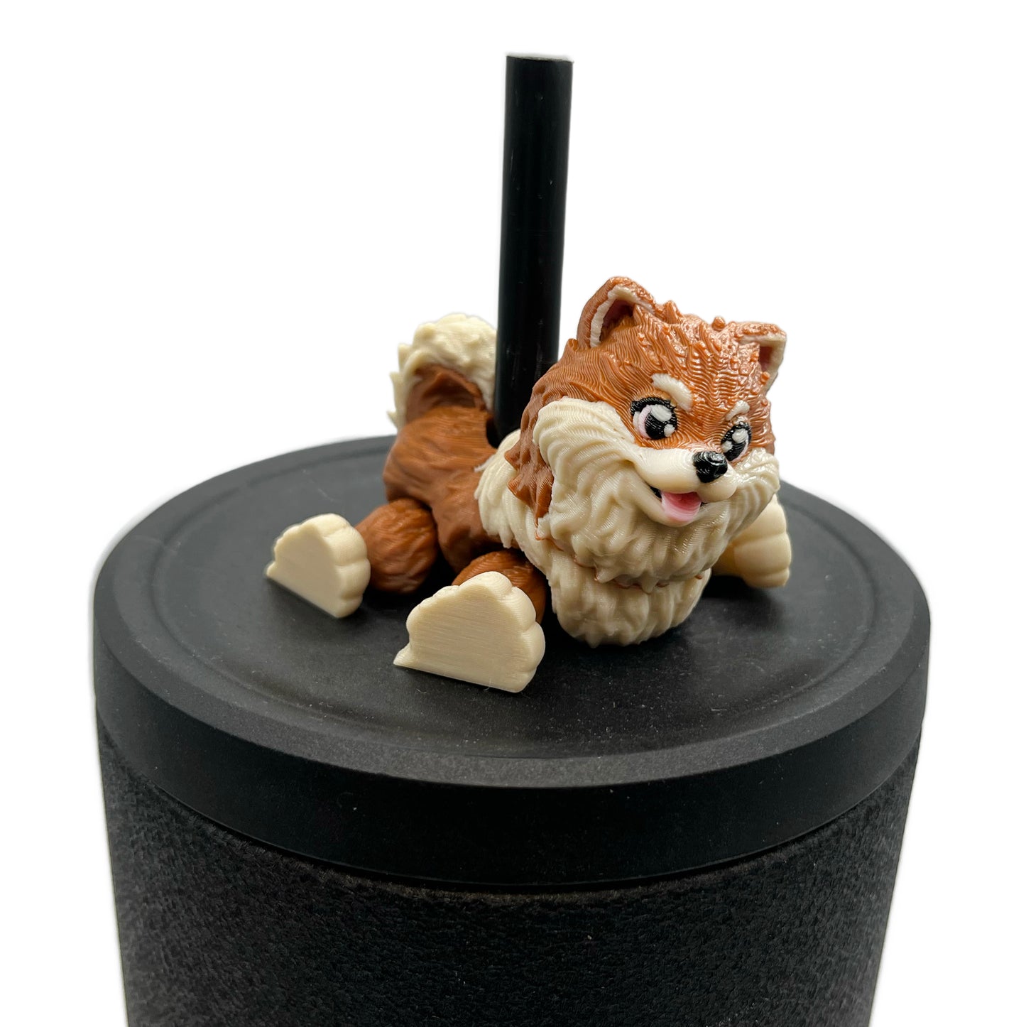Paw Pals Sip Sidekicks – 3D Printed Dog & Cat Straw Toppers for Tumblers | Pet Lover Tumbler Accessories