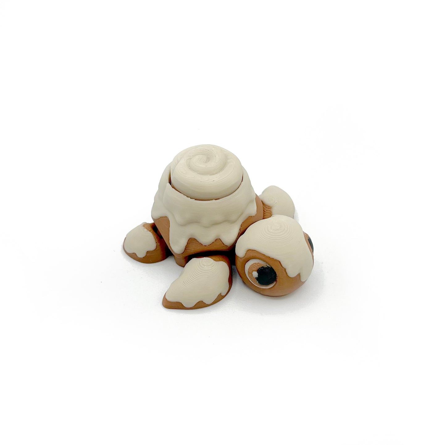 Turtle Fruit Clicker Keychain – 3D Printed Sensory Fidget Keychain | ADHD & Stress Relief Bag Charm