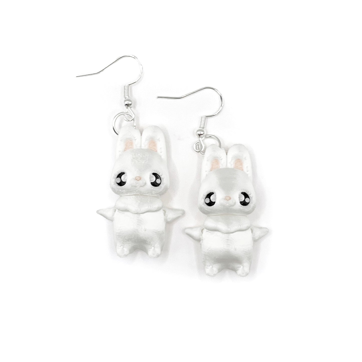 Pixie Earrings – Lightweight 3D Printed Fantasy Hook Earrings | Cute Hypoallergenic Jewelry for Fantasy Fans