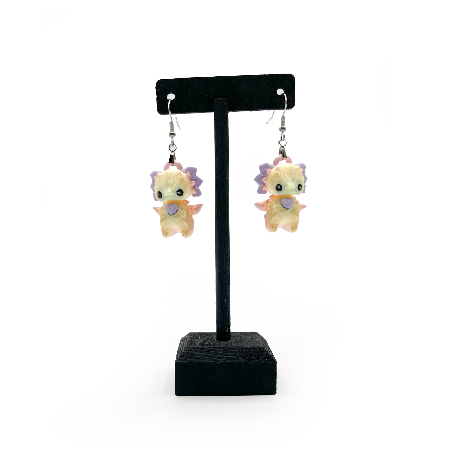 Pixie Earrings – Lightweight 3D Printed Fantasy Hook Earrings | Cute Hypoallergenic Jewelry for Fantasy Fans