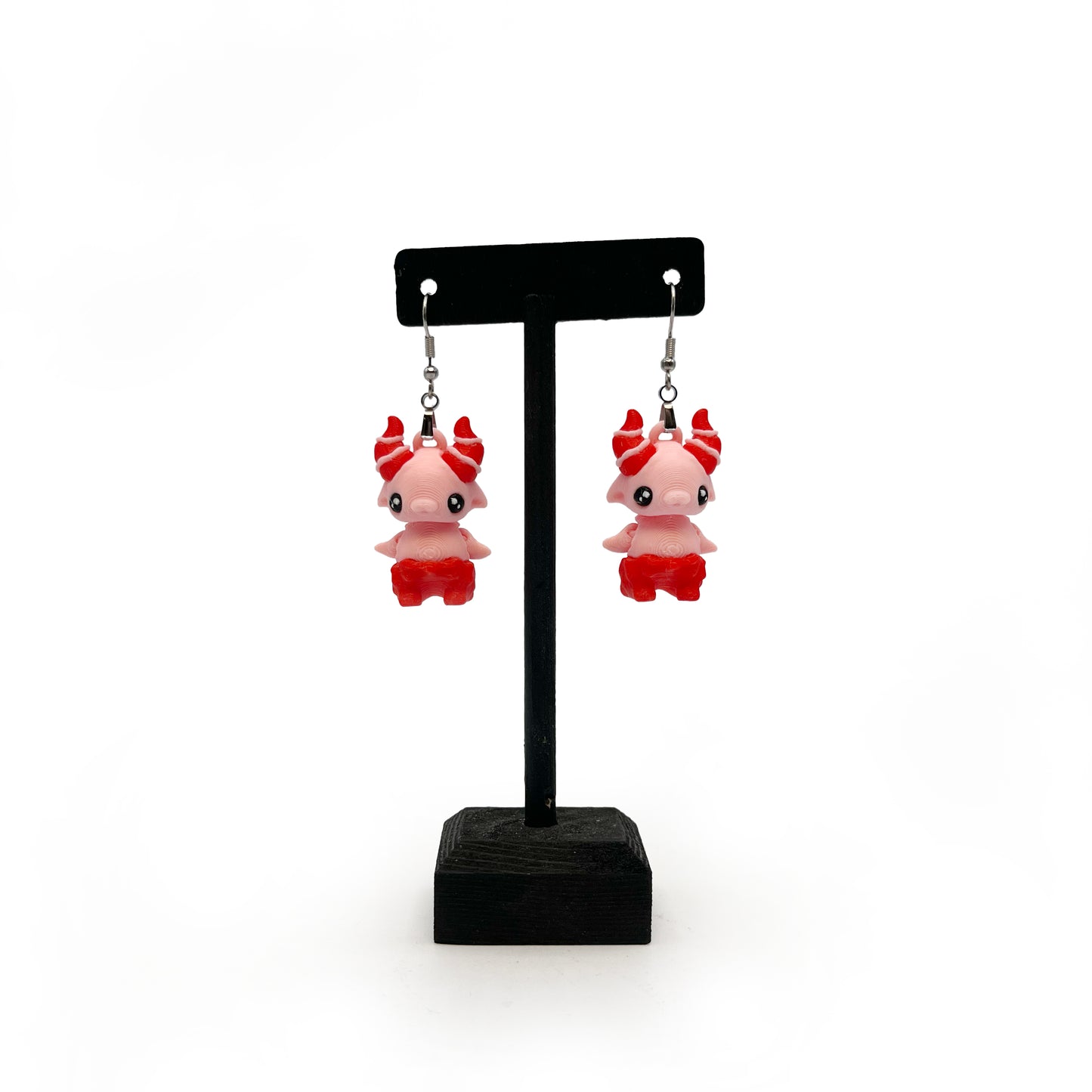 Pixie Earrings – Lightweight 3D Printed Fantasy Hook Earrings | Cute Hypoallergenic Jewelry for Fantasy Fans