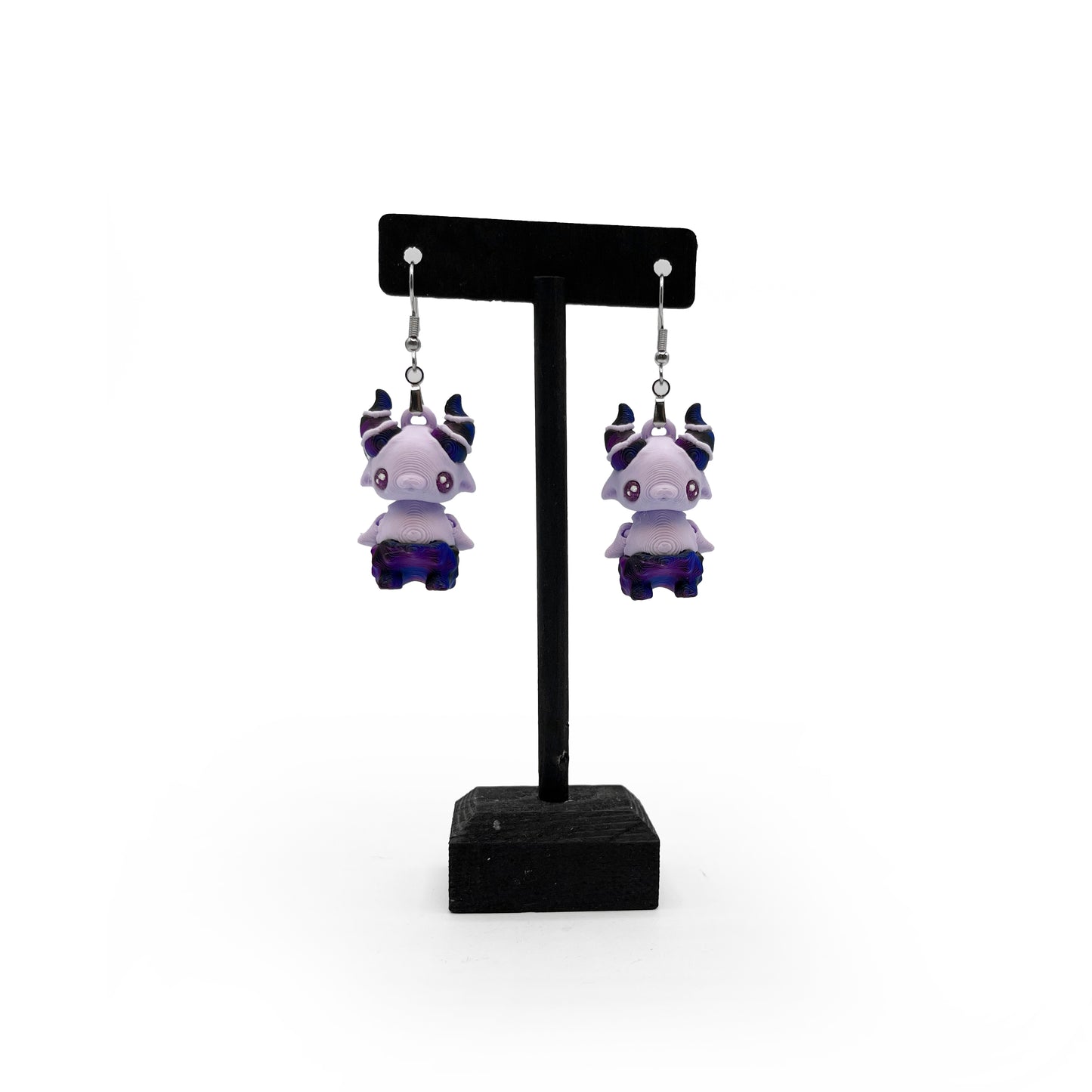 Pixie Earrings – Lightweight 3D Printed Fantasy Hook Earrings | Cute Hypoallergenic Jewelry for Fantasy Fans