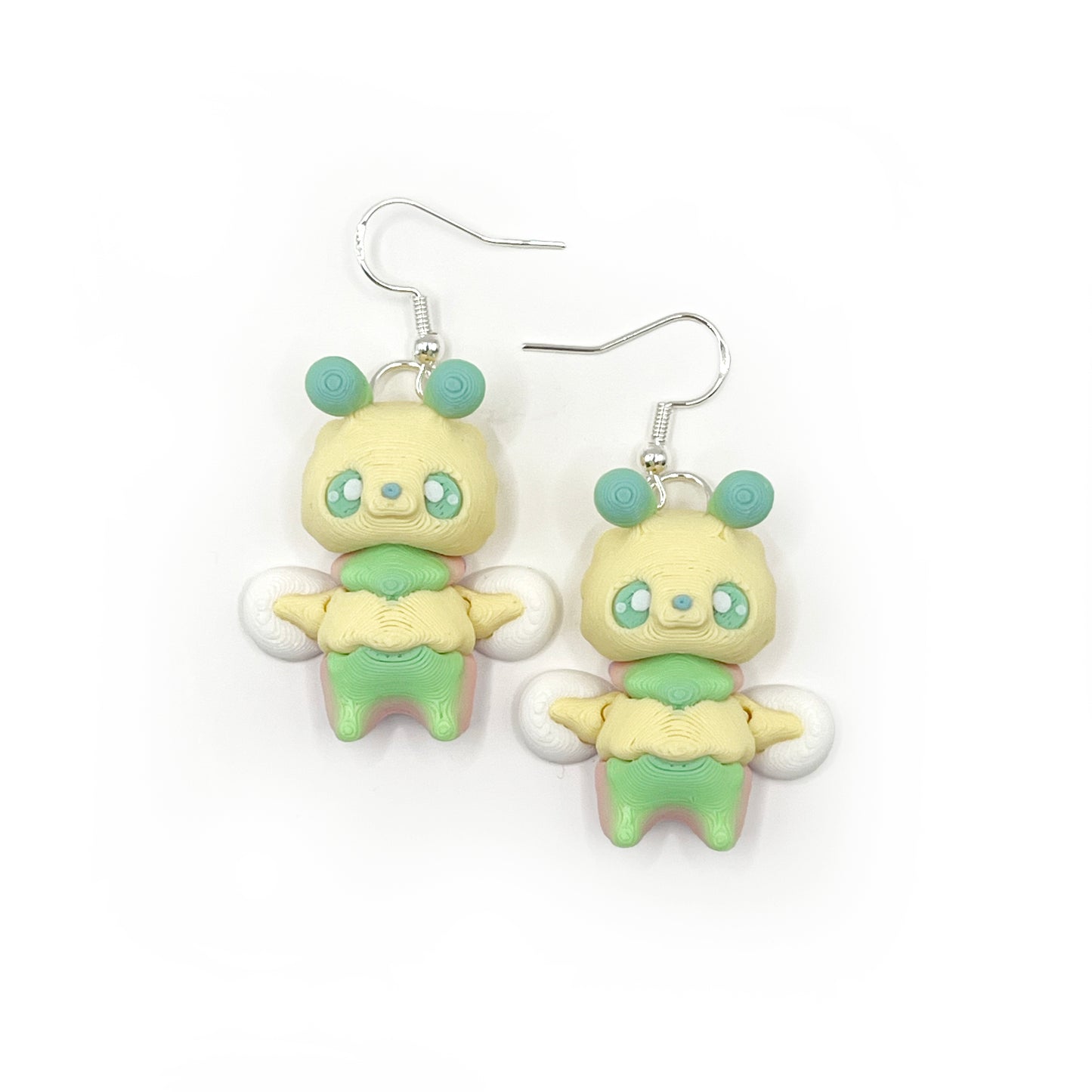 Pixie Earrings – Lightweight 3D Printed Fantasy Hook Earrings | Cute Hypoallergenic Jewelry for Fantasy Fans