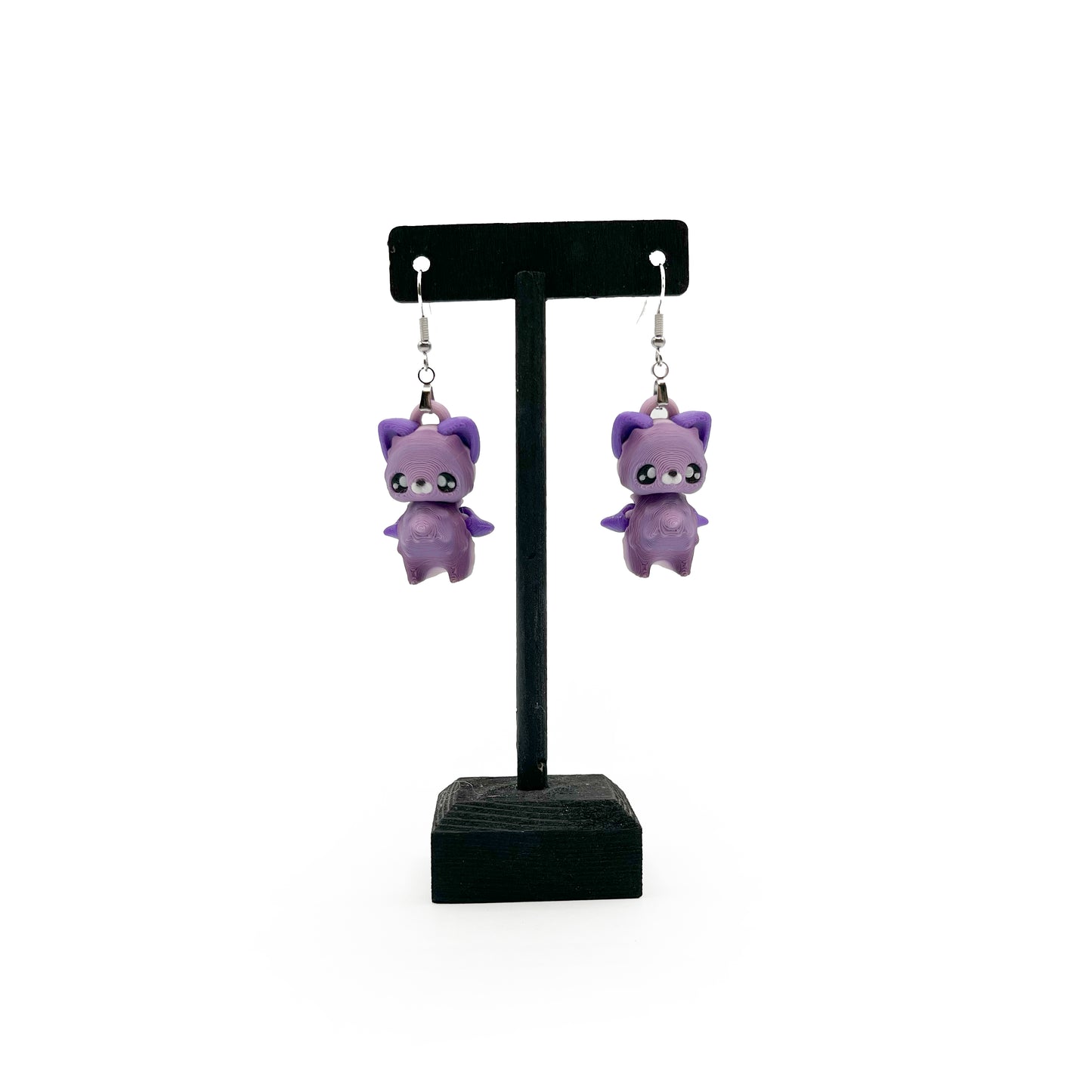 Pixie Earrings – Lightweight 3D Printed Fantasy Hook Earrings | Cute Hypoallergenic Jewelry for Fantasy Fans