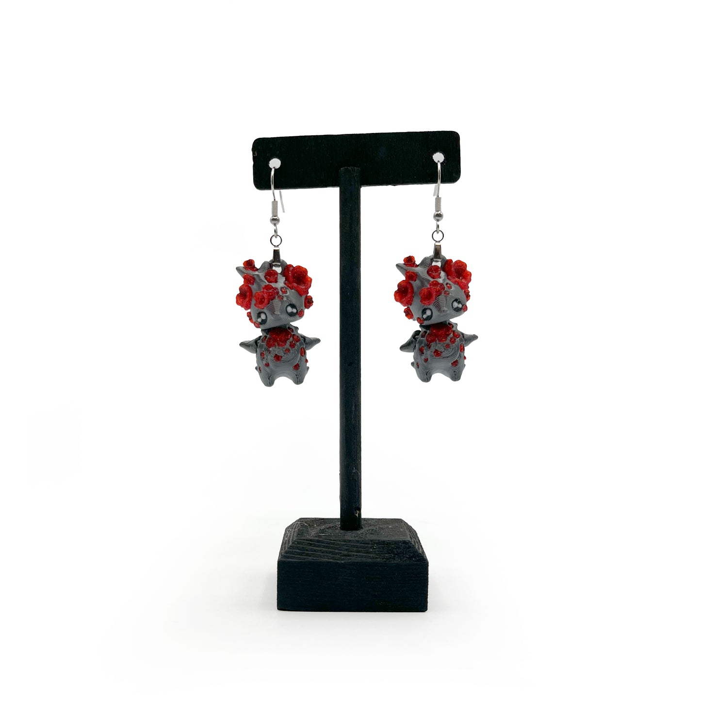 Pixie Earrings – Lightweight 3D Printed Fantasy Hook Earrings | Cute Hypoallergenic Jewelry for Fantasy Fans