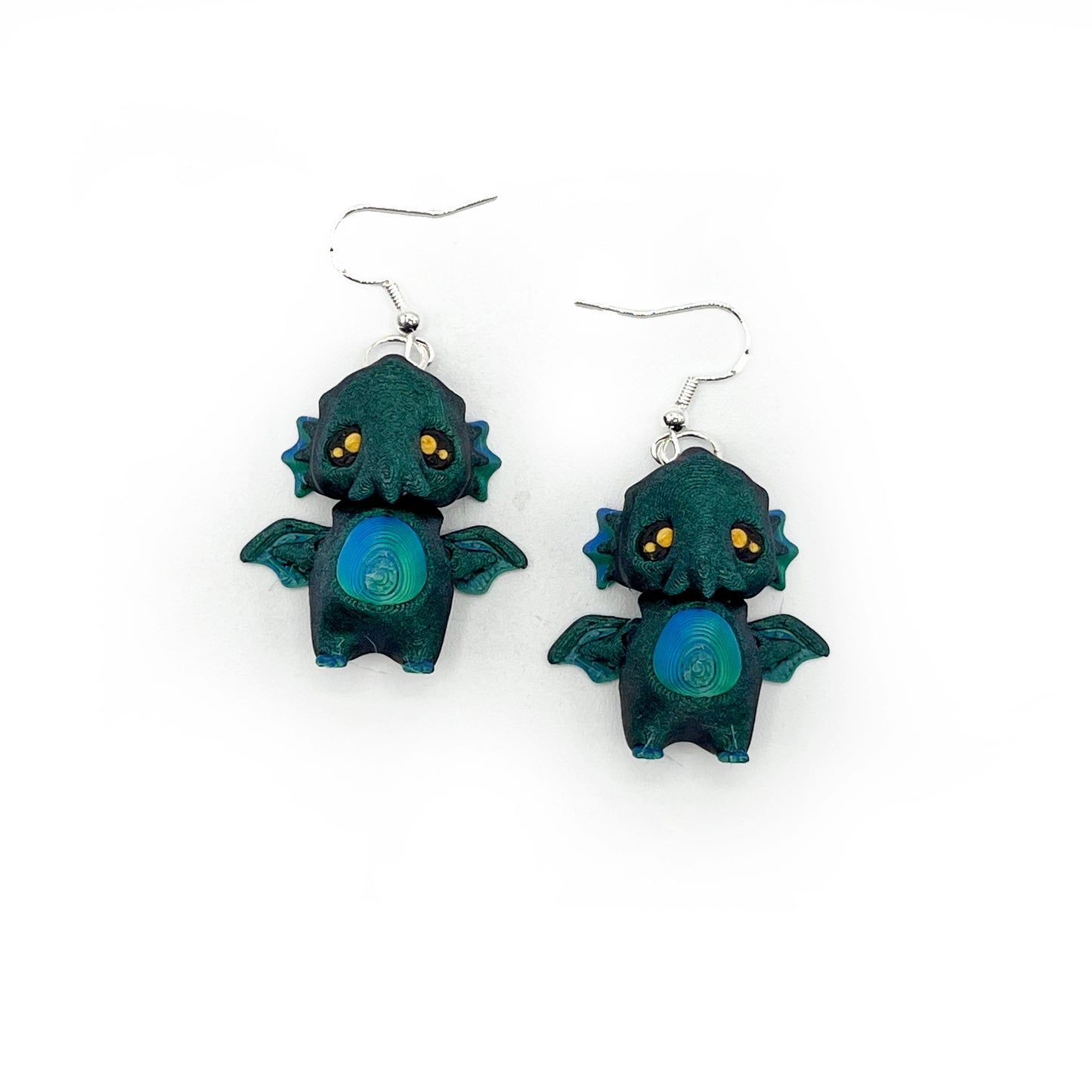 Pixie Earrings – Lightweight 3D Printed Fantasy Hook Earrings | Cute Hypoallergenic Jewelry for Fantasy Fans