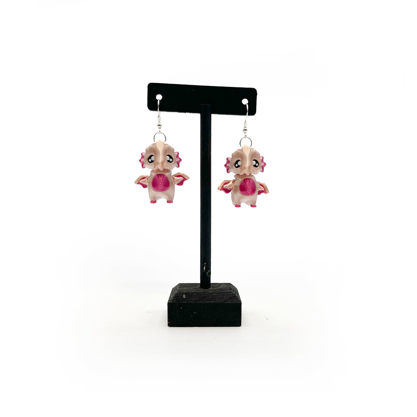 Pixie Earrings – Lightweight 3D Printed Fantasy Hook Earrings | Cute Hypoallergenic Jewelry for Fantasy Fans