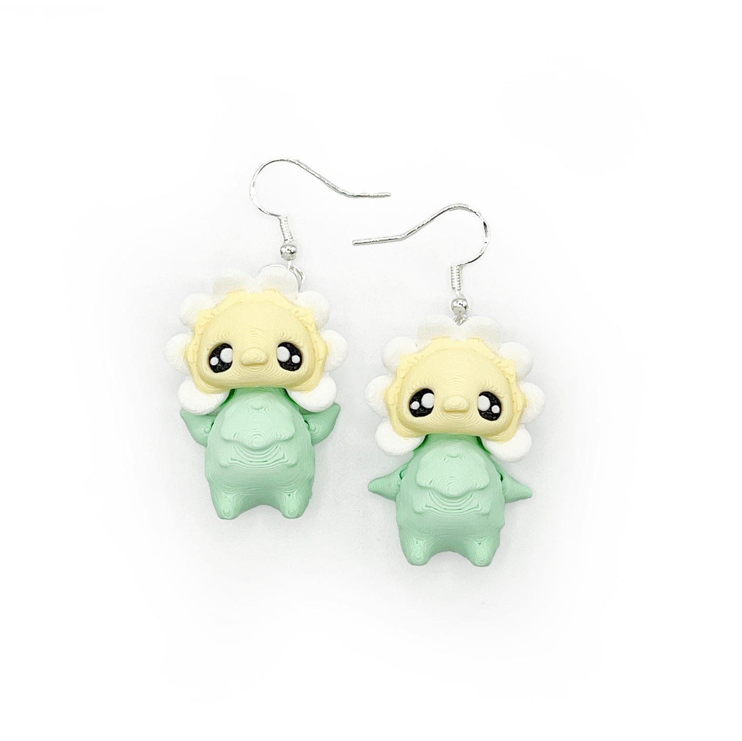 Pixie Earrings – Lightweight 3D Printed Fantasy Hook Earrings | Cute Hypoallergenic Jewelry for Fantasy Fans
