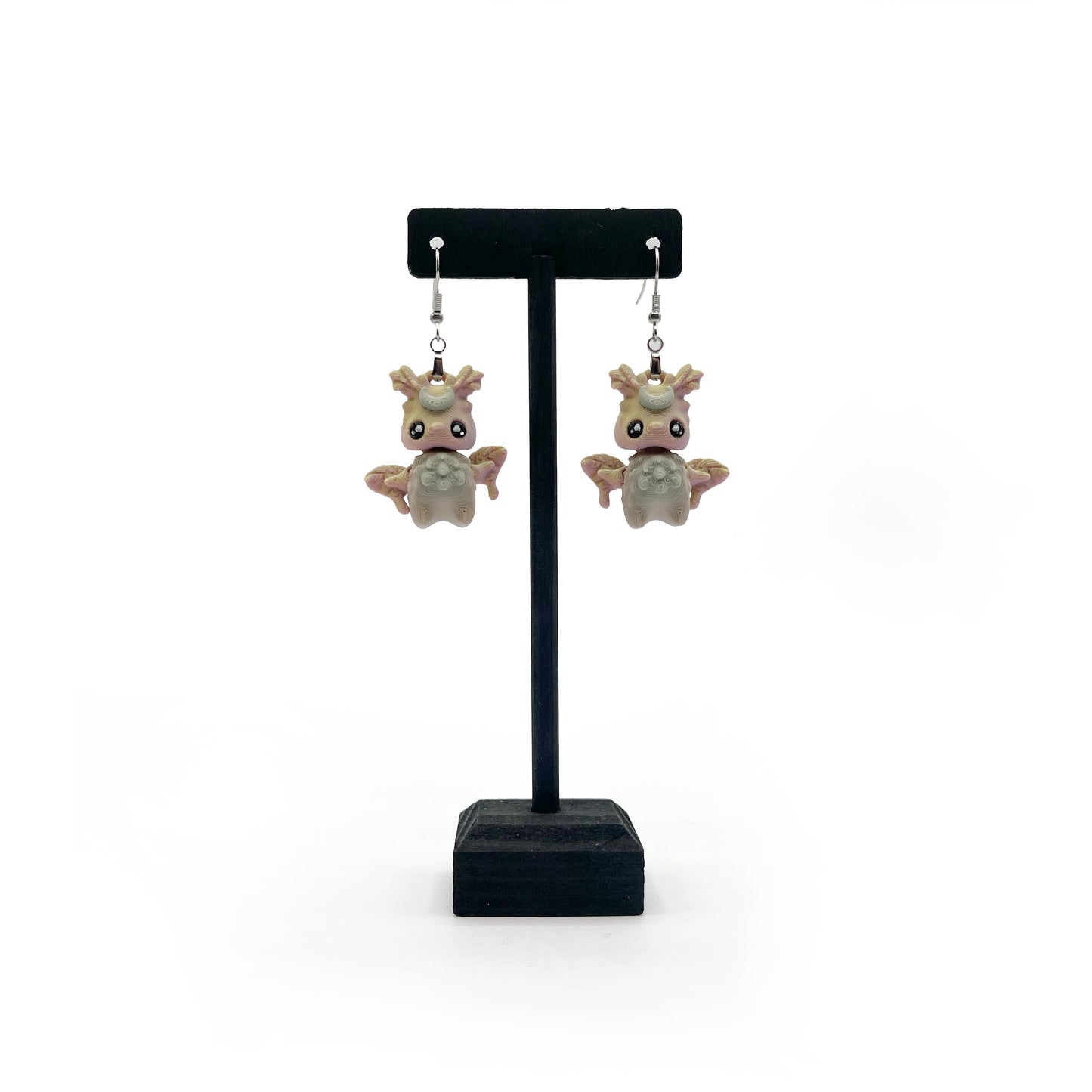 Pixie Earrings – Lightweight 3D Printed Fantasy Hook Earrings | Cute Hypoallergenic Jewelry for Fantasy Fans