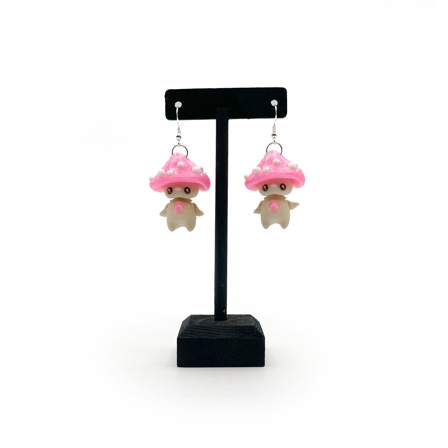 Pixie Earrings – Lightweight 3D Printed Fantasy Hook Earrings | Cute Hypoallergenic Jewelry for Fantasy Fans