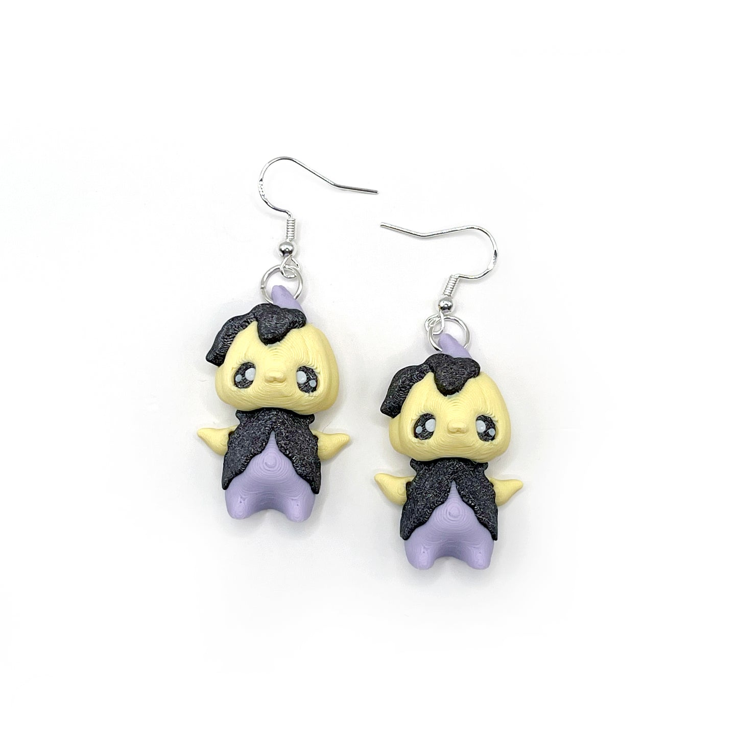 Pixie Earrings – Lightweight 3D Printed Fantasy Hook Earrings | Cute Hypoallergenic Jewelry for Fantasy Fans