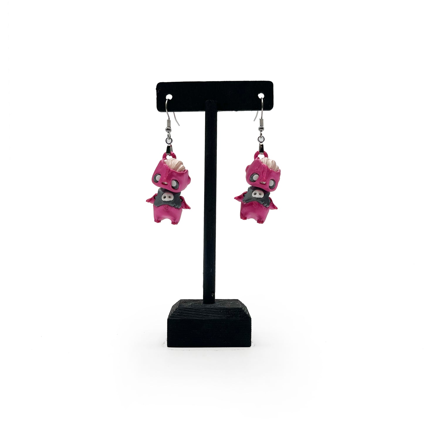 Pixie Earrings – Lightweight 3D Printed Fantasy Hook Earrings | Cute Hypoallergenic Jewelry for Fantasy Fans