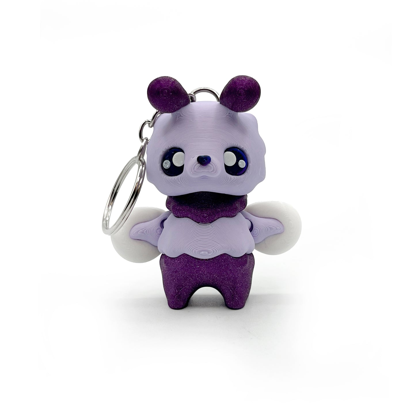 Pixie Keychains – 3D Printed Pixie Bag Charms | Cute Kawaii Clip-On Keychain Accessories
