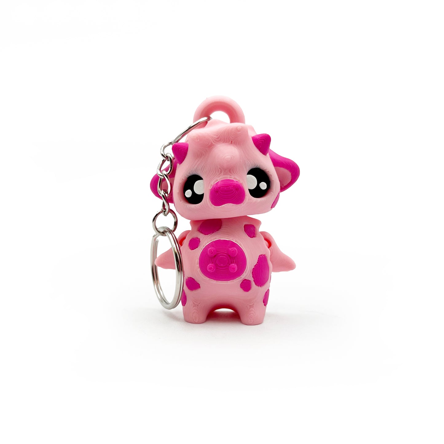 Pixie Keychains – 3D Printed Pixie Bag Charms | Cute Kawaii Clip-On Keychain Accessories