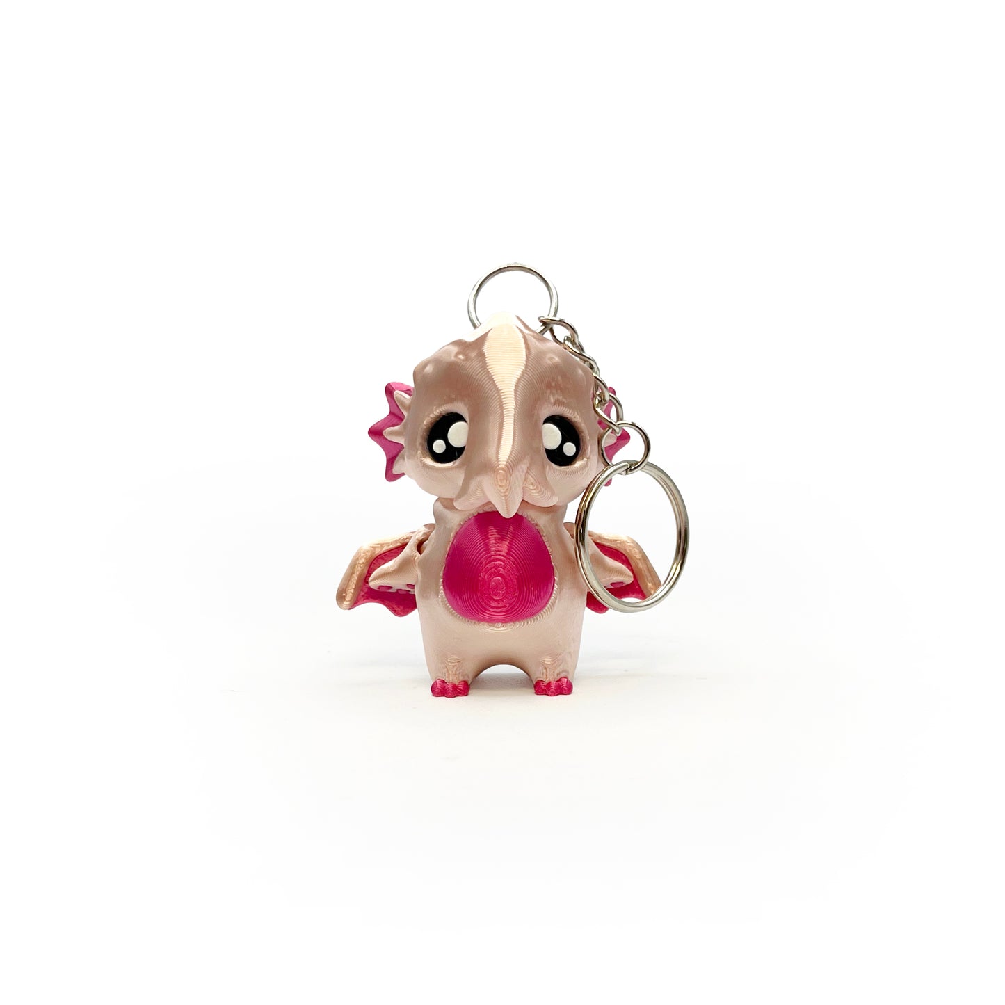 Pixie Keychains – 3D Printed Pixie Bag Charms | Cute Kawaii Clip-On Keychain Accessories