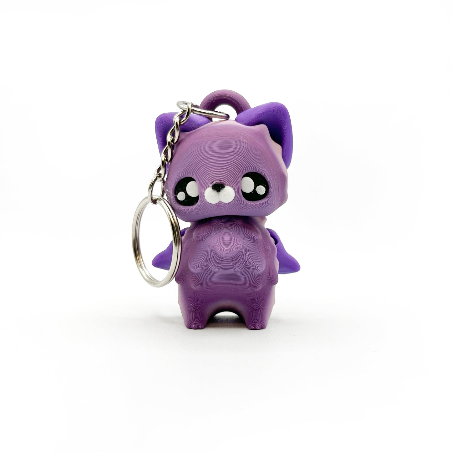Pixie Keychains – 3D Printed Pixie Bag Charms | Cute Kawaii Clip-On Keychain Accessories