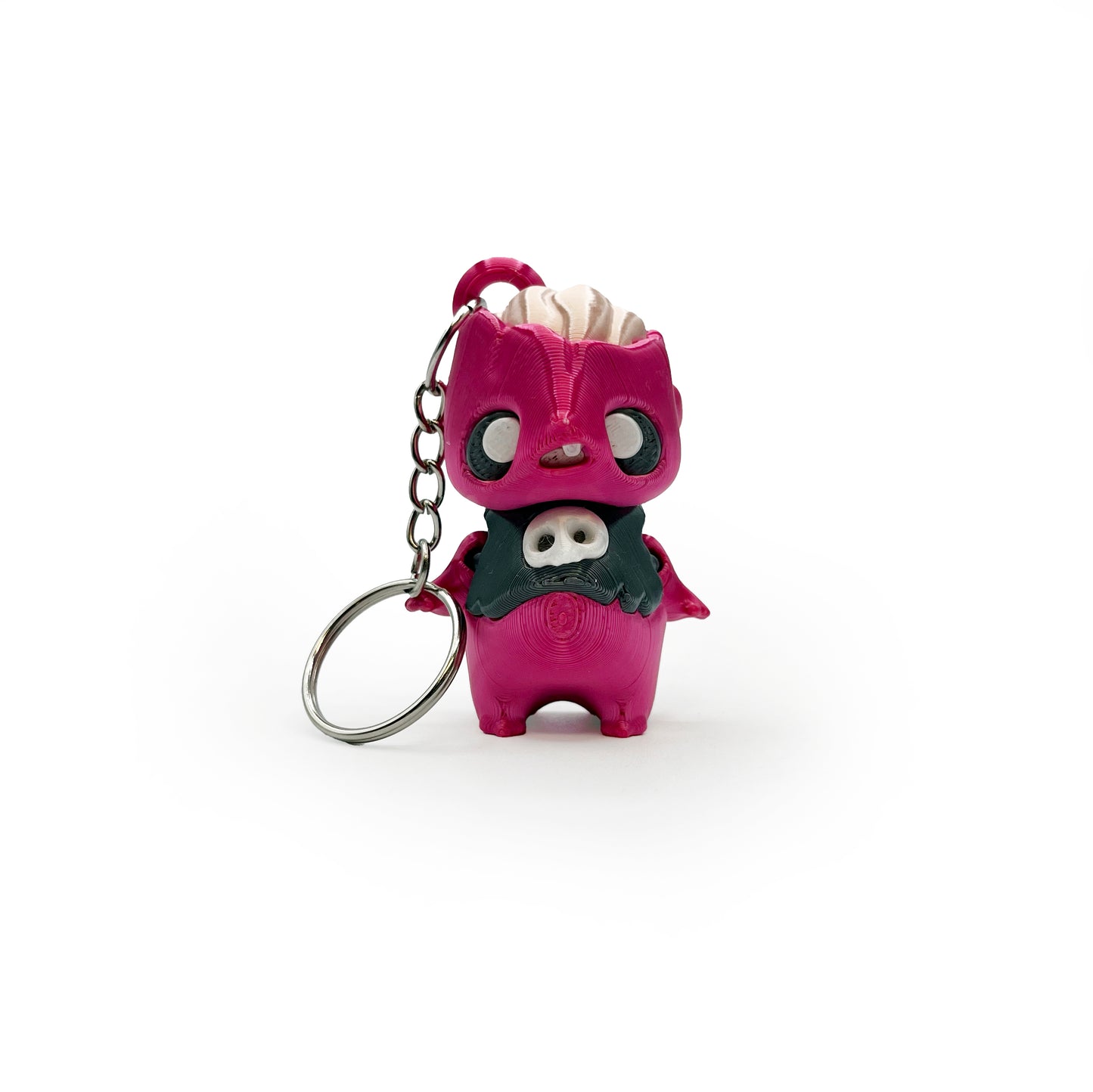 Pixie Keychains – 3D Printed Pixie Bag Charms | Cute Kawaii Clip-On Keychain Accessories