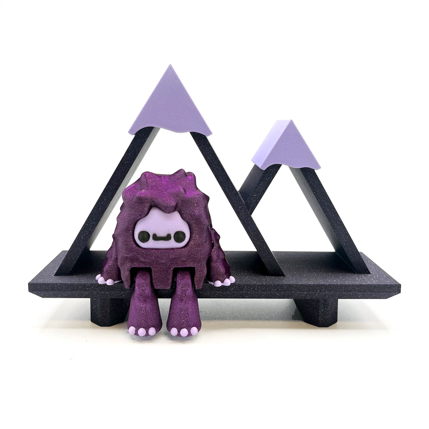 Flurryfoot & Bigfoot Desk Pals – Cute 3D Printed Cryptid Collectibles & Desk Fidget Toys
