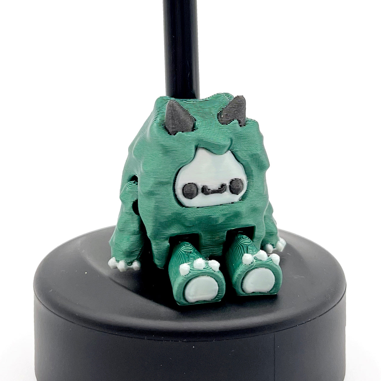 Flurryfoot & Bigfoot Sip Sidekicks – 3D Printed Cryptid Straw Toppers for Tumblers | Cute Straw Buddy Accessories