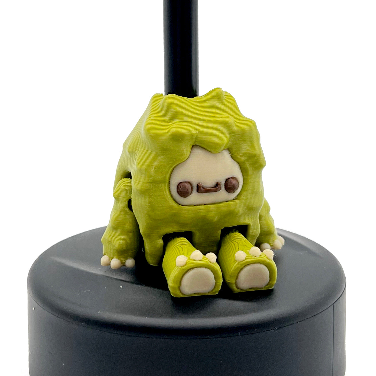 Flurryfoot & Bigfoot Sip Sidekicks – 3D Printed Cryptid Straw Toppers for Tumblers | Cute Straw Buddy Accessories