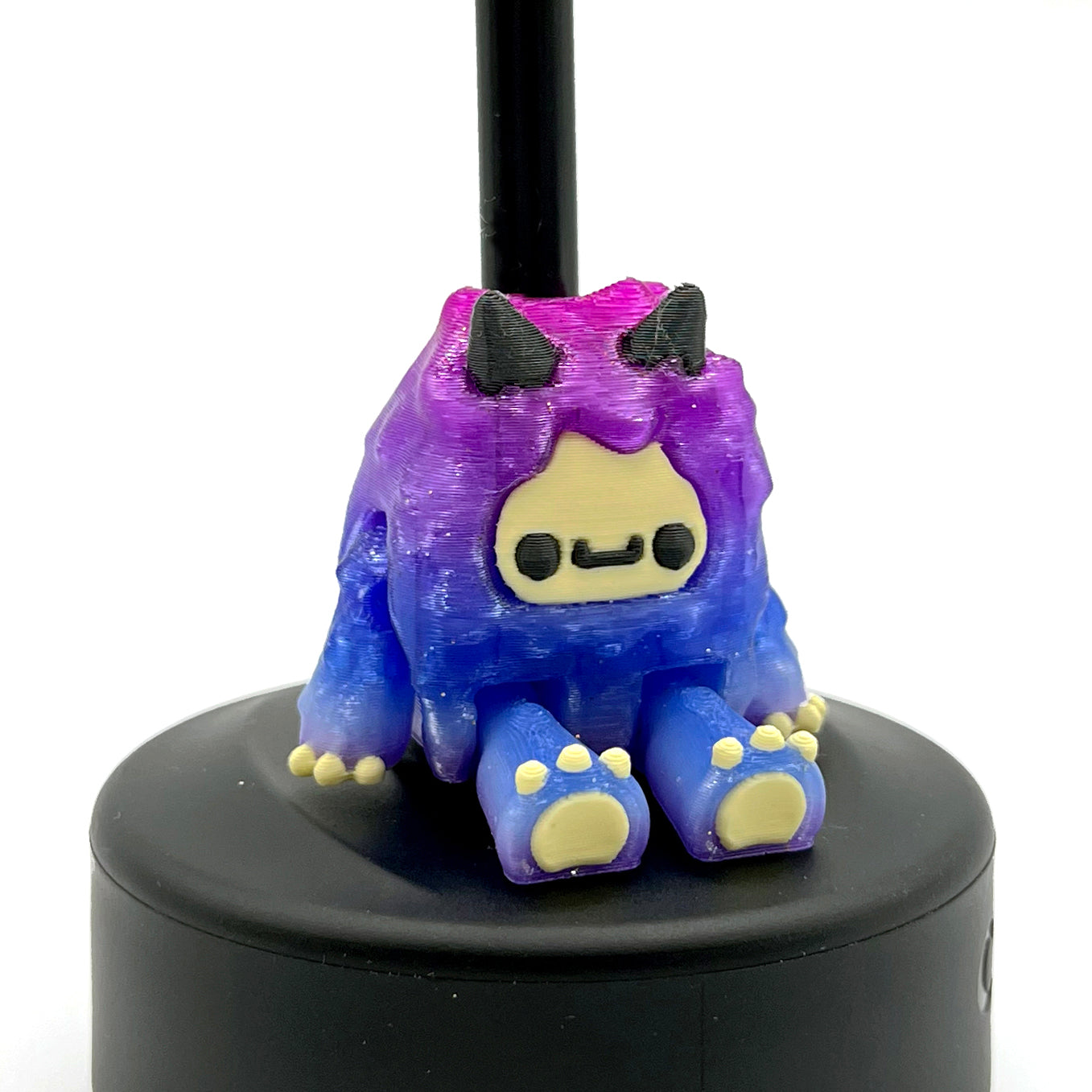 Flurryfoot & Bigfoot Sip Sidekicks – 3D Printed Cryptid Straw Toppers for Tumblers | Cute Straw Buddy Accessories