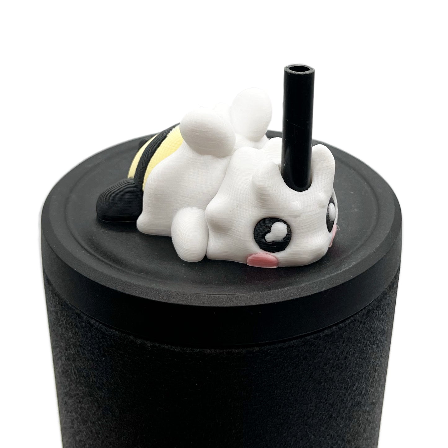 Sip Sidekicks – 3D Printed Straw Toppers for Tumbler Cups | Pocket-Sized Straw Buddy Accessories