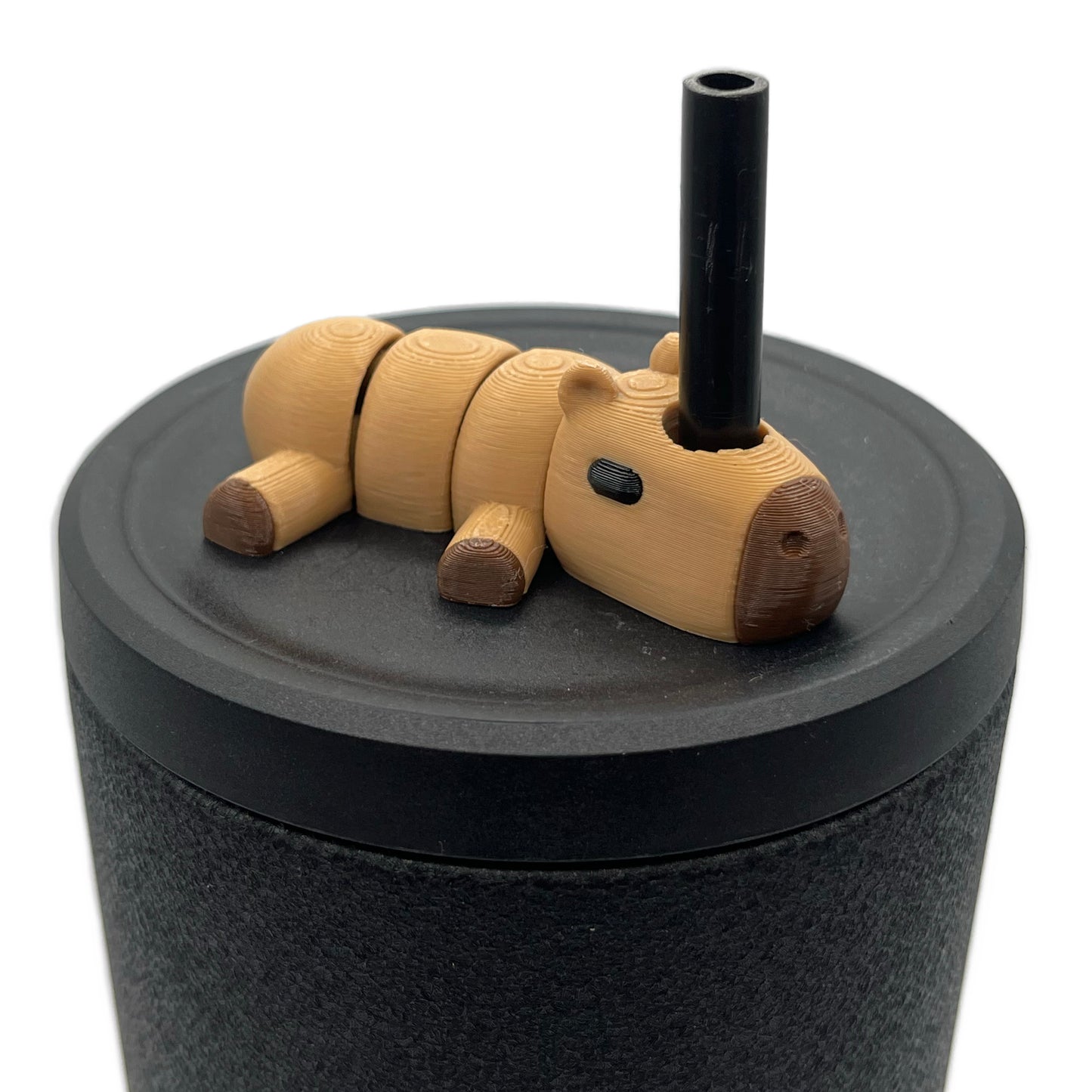 Sip Sidekicks – 3D Printed Straw Toppers for Tumbler Cups | Pocket-Sized Straw Buddy Accessories