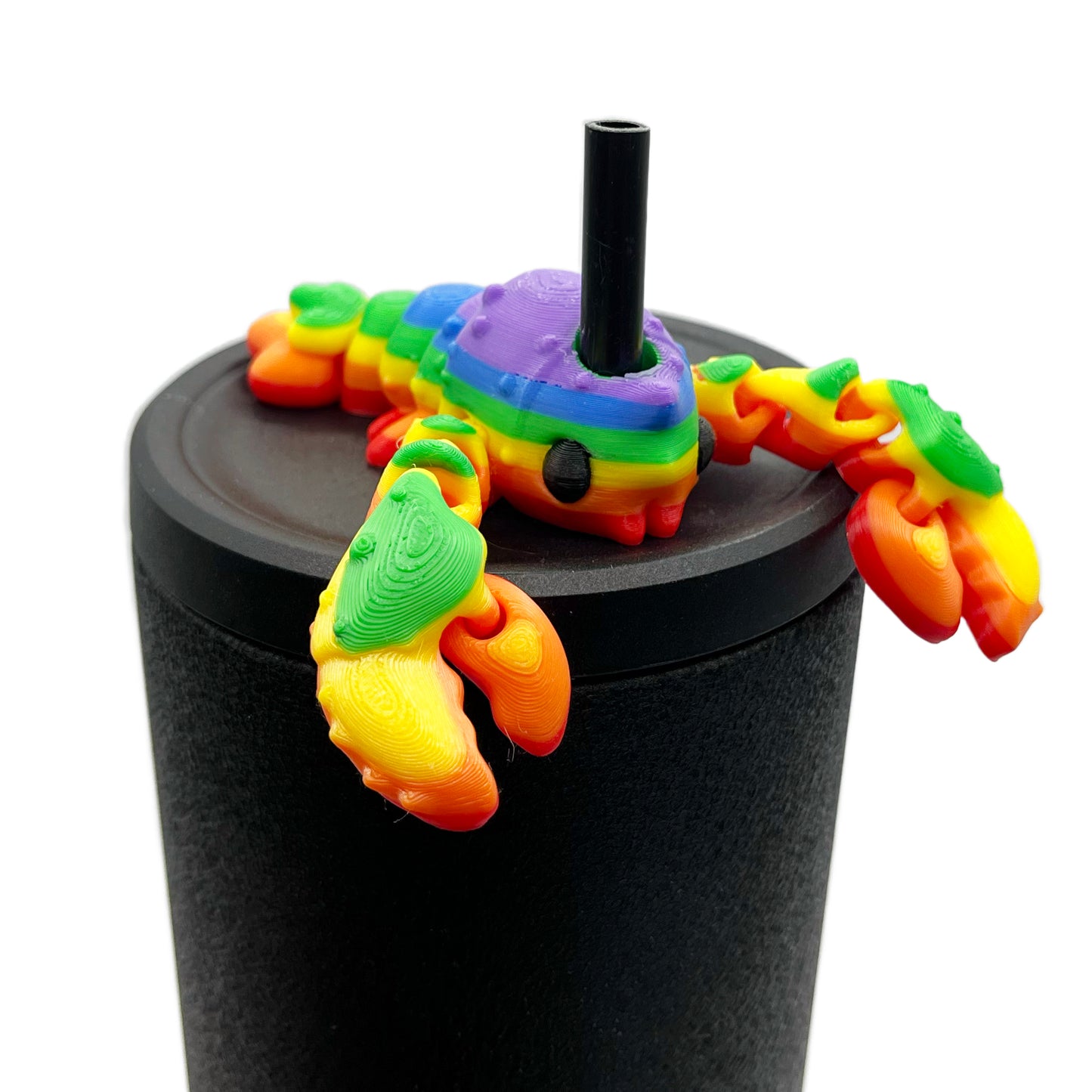 Sip Sidekicks – 3D Printed Straw Toppers for Tumbler Cups | Pocket-Sized Straw Buddy Accessories