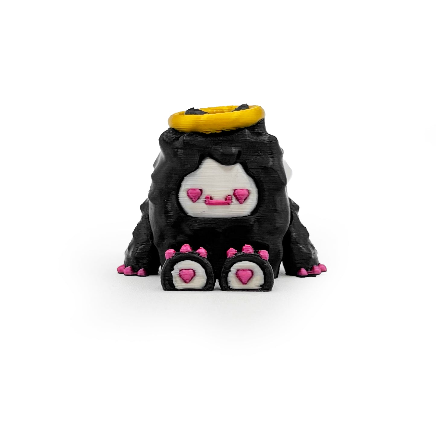MINI Flurryfoot & Bigfoot Desk Pal – 3D Printed Articulated Cryptid Fidget Toy | Cute Mini Collectible