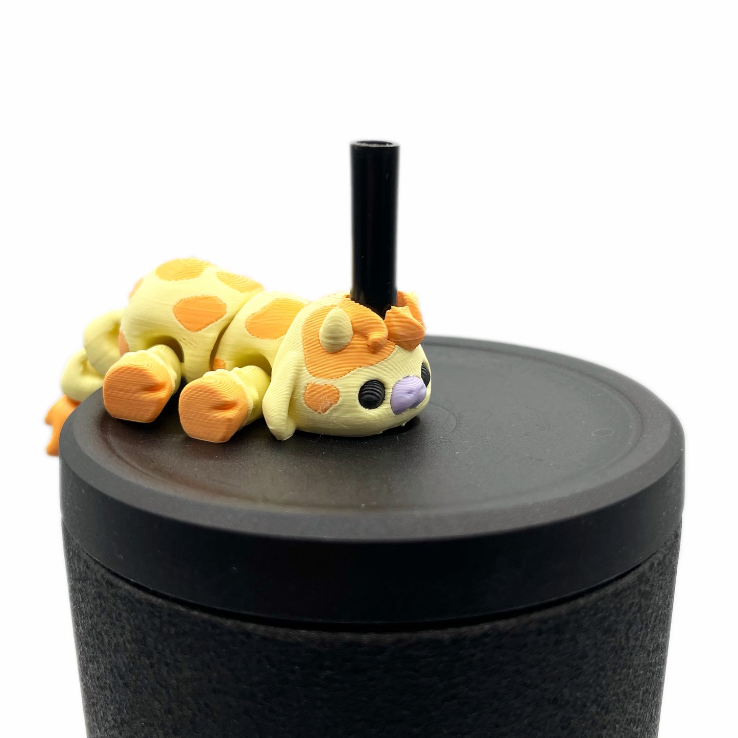 Sip Sidekicks – 3D Printed Straw Toppers for Tumbler Cups | Pocket-Sized Straw Buddy Accessories