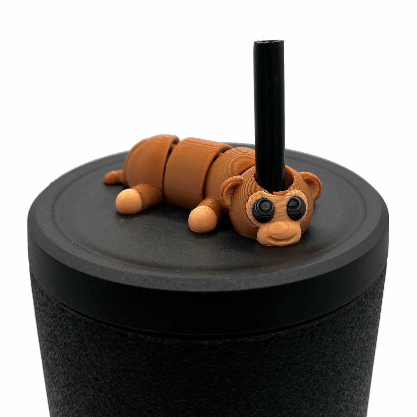 Sip Sidekicks – 3D Printed Straw Toppers for Tumbler Cups | Pocket-Sized Straw Buddy Accessories