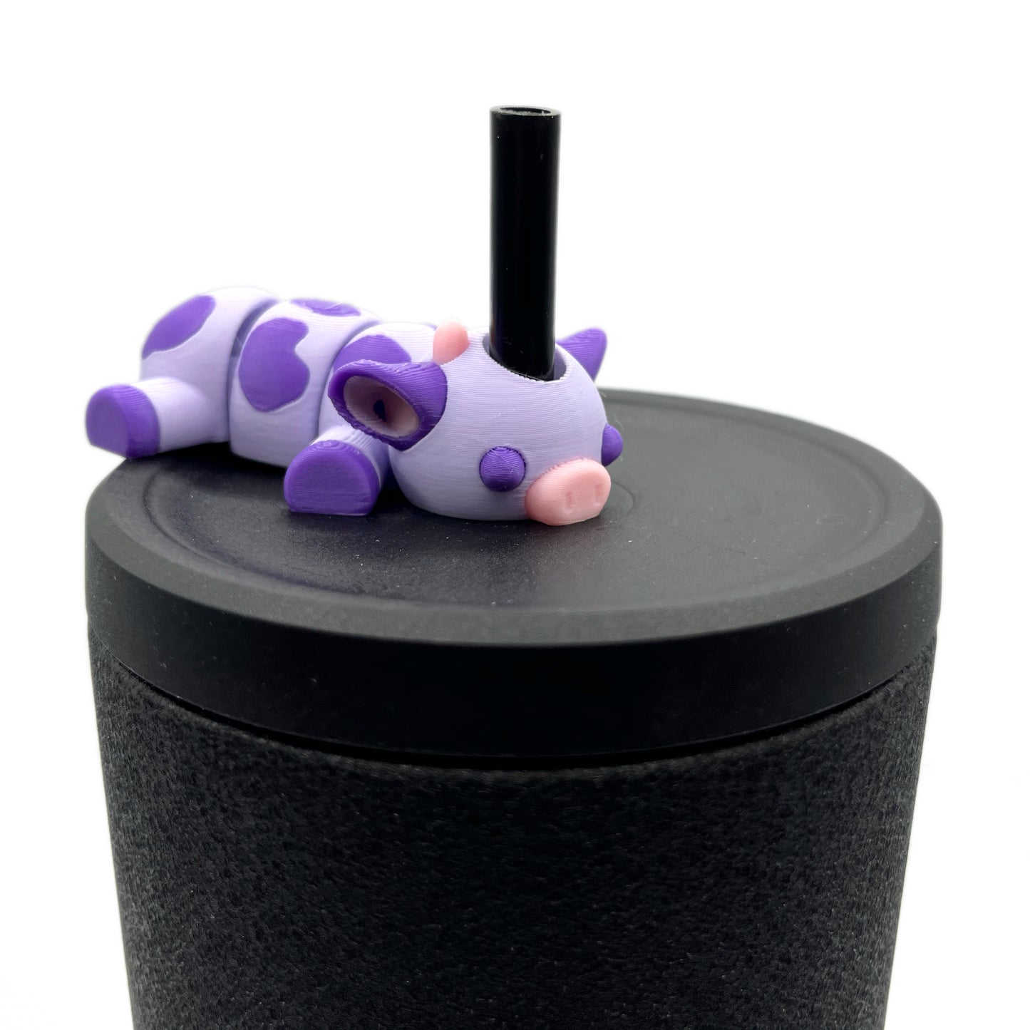 Sip Sidekicks – 3D Printed Straw Toppers for Tumbler Cups | Pocket-Sized Straw Buddy Accessories