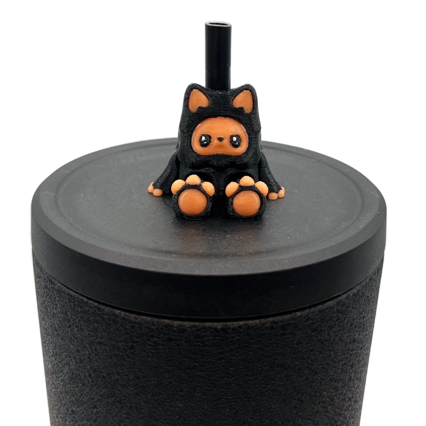 Mysterious Cryptids Sip Sidekicks – Kittyfoot & Gillifoot 3D Printed Straw Toppers | Collectible Straw Buddy Set
