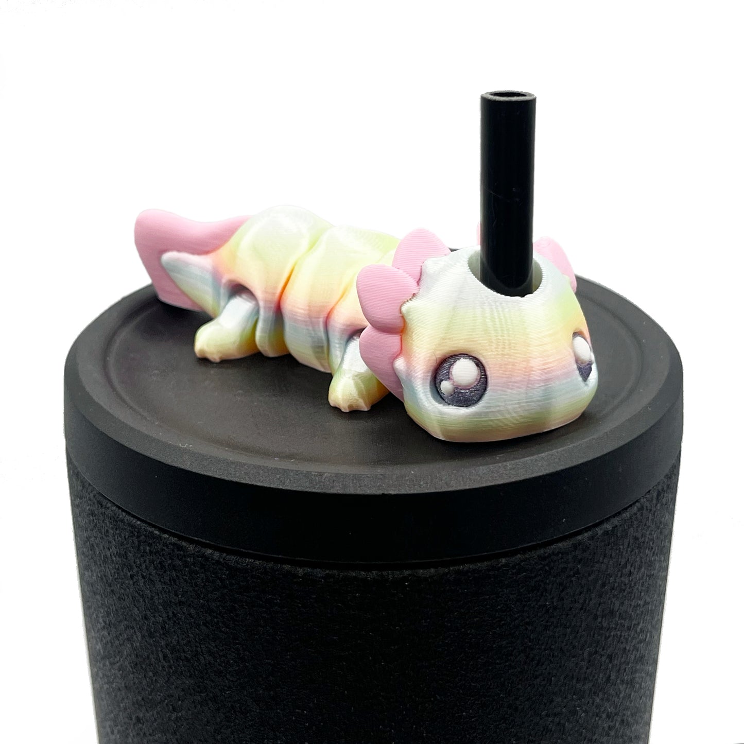 Sip Sidekicks – 3D Printed Straw Toppers for Tumbler Cups | Pocket-Sized Straw Buddy Accessories