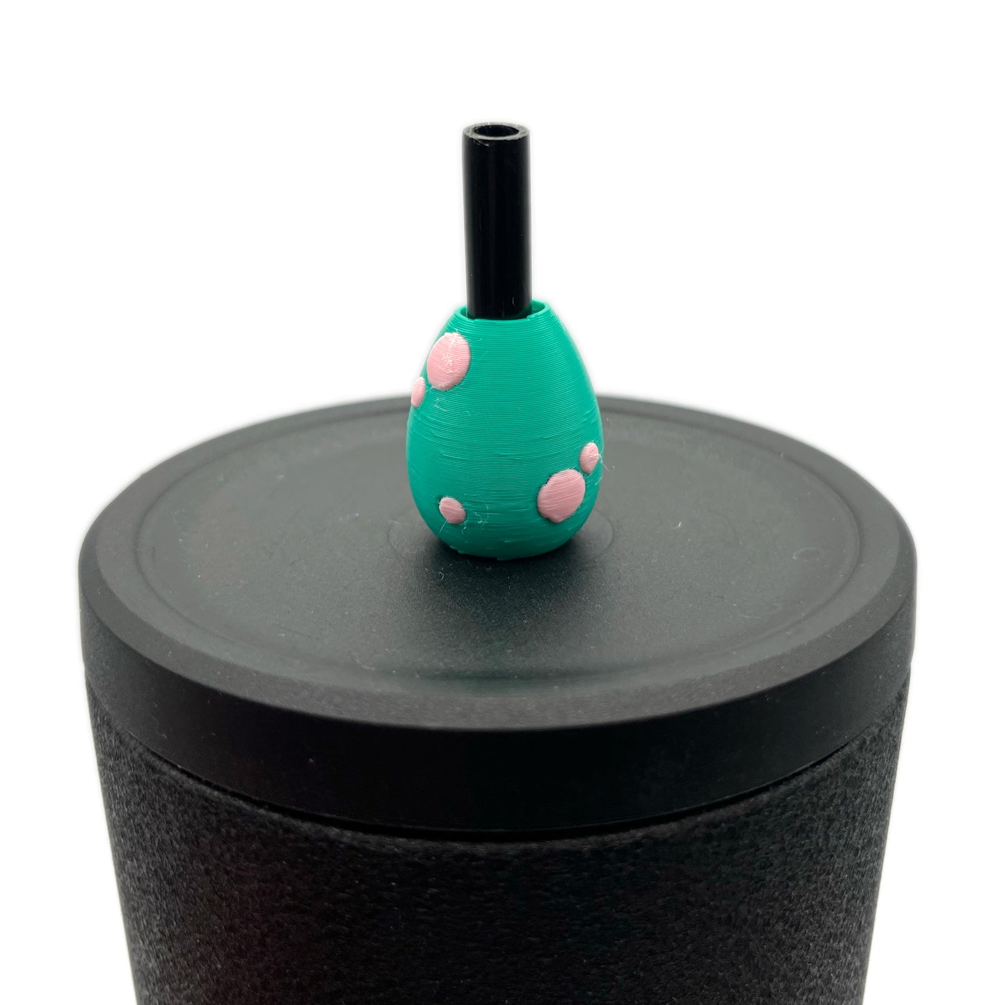 Sip Sidekicks – 3D Printed Straw Toppers for Tumbler Cups | Pocket-Sized Straw Buddy Accessories