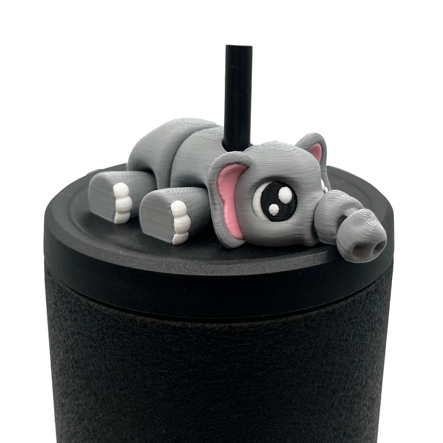 Sip Sidekicks – 3D Printed Straw Toppers for Tumbler Cups | Pocket-Sized Straw Buddy Accessories