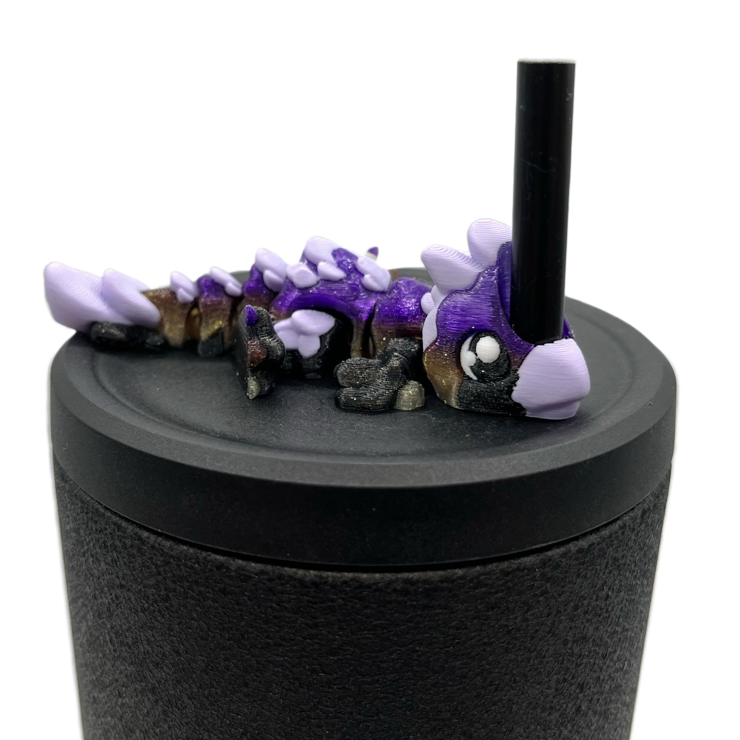 Sip Sidekicks – 3D Printed Straw Toppers for Tumbler Cups | Pocket-Sized Straw Buddy Accessories