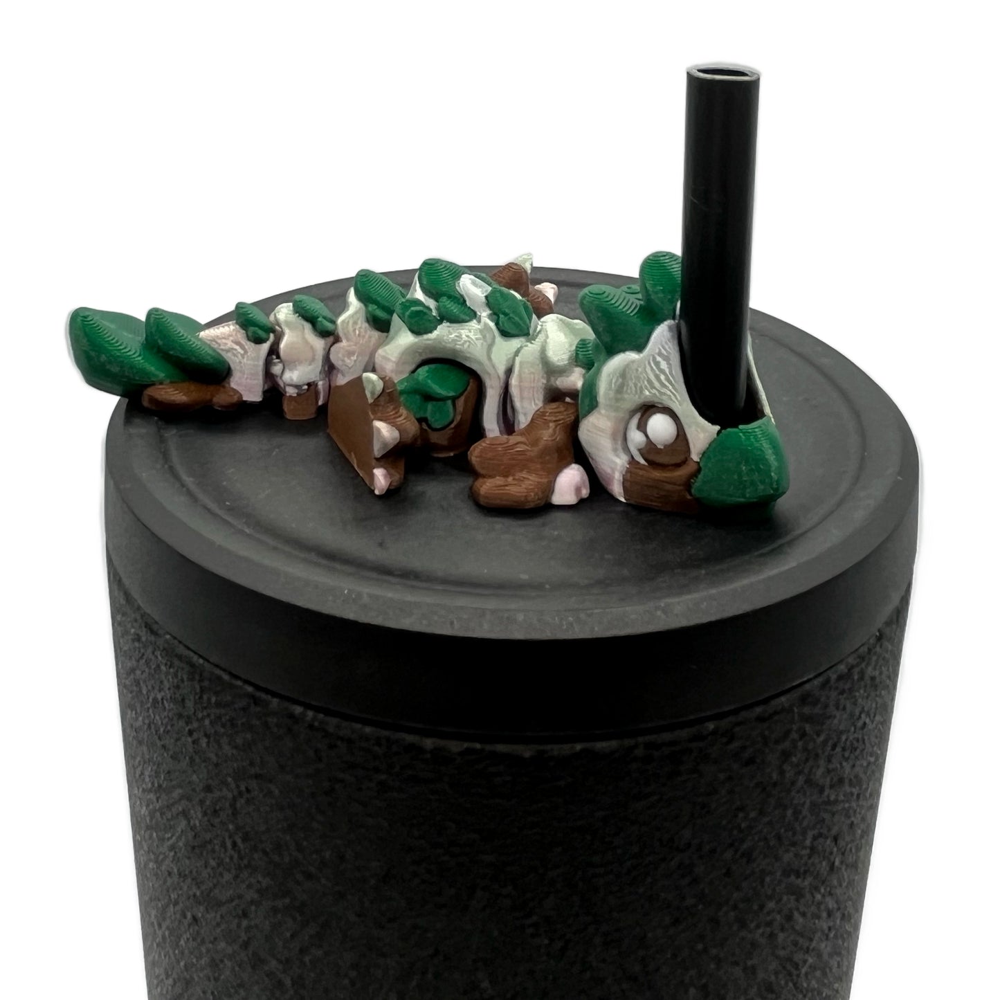 Sip Sidekicks – 3D Printed Straw Toppers for Tumbler Cups | Pocket-Sized Straw Buddy Accessories