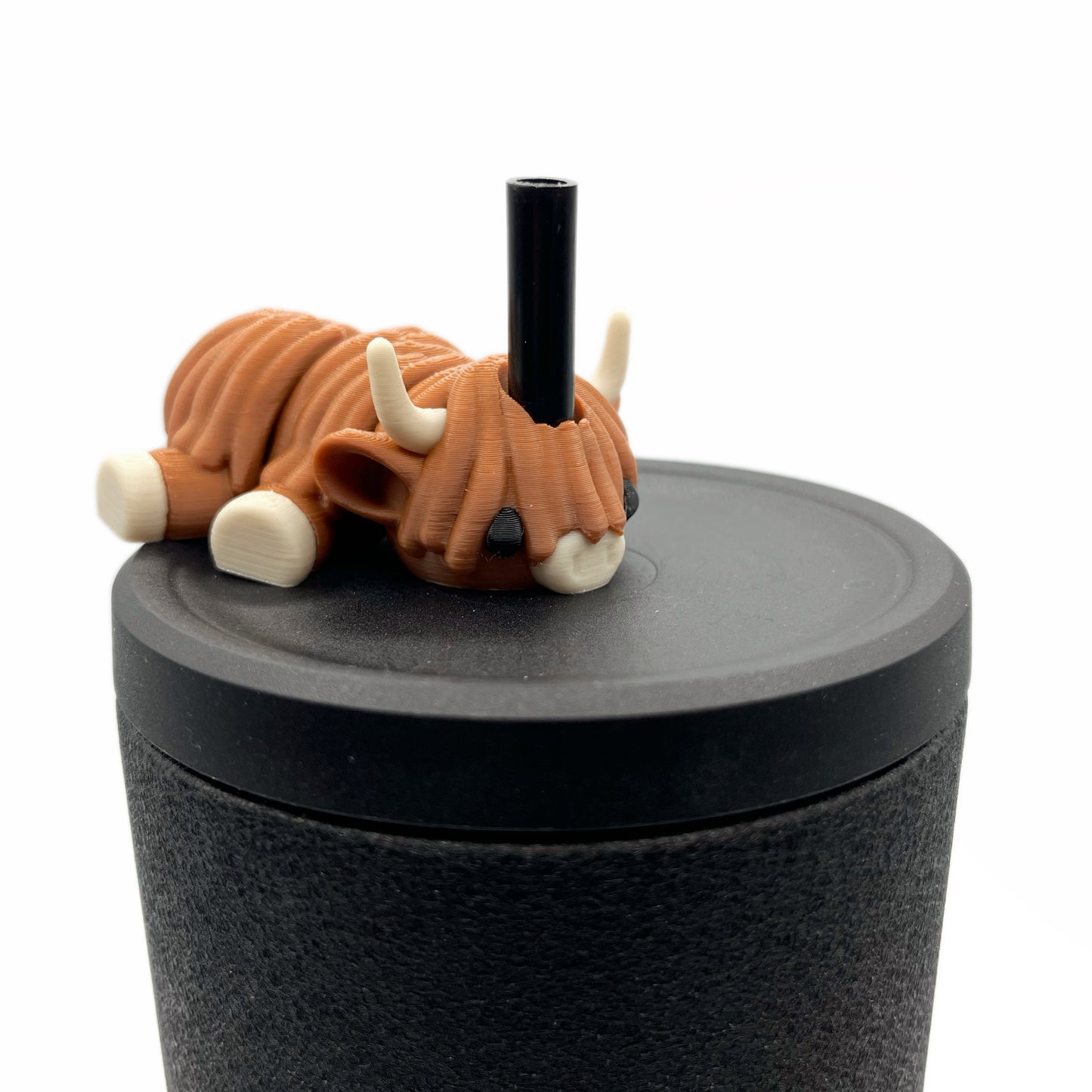 Sip Sidekicks – 3D Printed Straw Toppers for Tumbler Cups | Pocket-Sized Straw Buddy Accessories