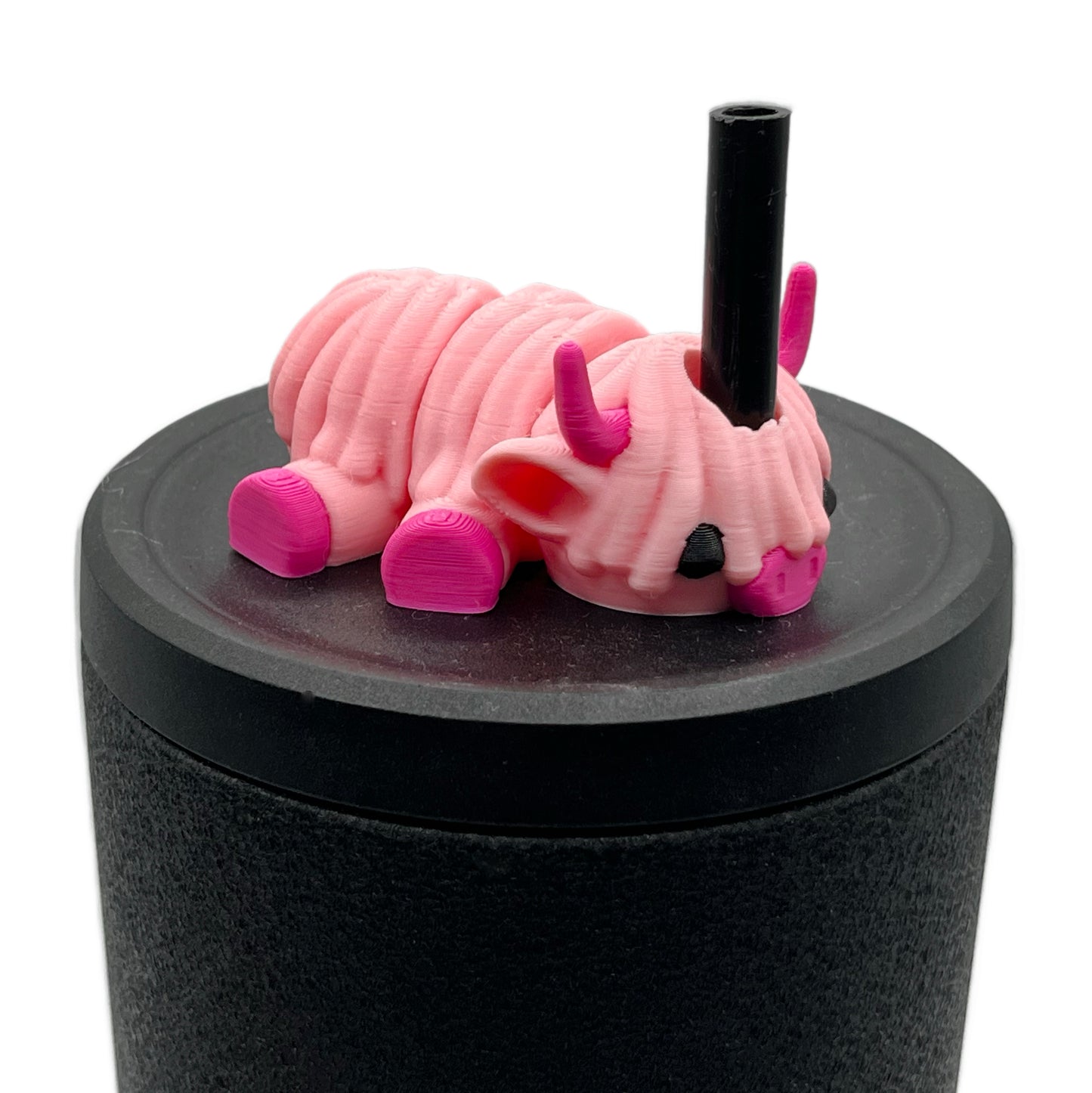 Sip Sidekicks – 3D Printed Straw Toppers for Tumbler Cups | Pocket-Sized Straw Buddy Accessories